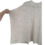 NWT Chicos Embroidered Knit Ruana Neutral Orange Floral Linen Cotton Size S/M Tan Photo 10