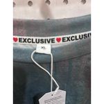 Exclusive Long Sleeve T Shirt Teal Floral Print Size XL Green Photo 3