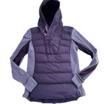 Lululemon Fluff Off Hooded PulloverDown Zinfandel Purple size 6 Photo 6