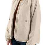 Carhartt  Women's Insulated Bomber Jacket Oatmilk 2XL NWT Photo 0