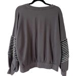 Young Fabulous and Broke On The Road Bella Faux Fur Bell Sleeves Sweatshirt Small Photo 3