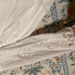 Chelsea and Violet  White Balloon Sleeve Embroidered Viole Mini Dress Photo 4