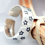 Boutique NEW Unisex 925‎ Sterling Star Adjustable Band Ring, Toe Ring, Pinky Ring Photo 0