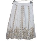 Johnny Was Embroidered Linen Skirt - Size XS - EUC Photo 6