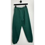 Aritzia TNA Cozy Fleece Mega Sweatpants in Forest Green Size X-Small Photo 3