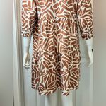 Rachel Zoe Rayon Blend Size Medium Shift Knee Length Long Sleeve Dress Photo 3