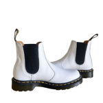 Dr. Martens 2976 Softy T Smooth White Leather Women's Boot Size 6 #981 Photo 4