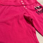 PINK - Victoria's Secret Pink Victoria’s Secret Y2K XS Hot Pink Fuchsia Flared Bottoms pants 1980 logo Photo 7