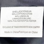 Tory Burch Evie Linen Blend Cap Sleeves Textured Lined Back Zip Closure Dress 6 Photo 4