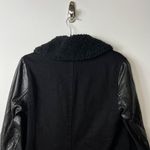 Current/Elliott Current Elliott leather wool coat women’s‎ size 2 Photo 8
