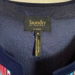 Laundry by Shelli Segal Laundry Mini Shift Dress Breezy Brezze Matte Jersey Lined Sz M Multi-Color Photo 2