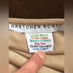 Gretchen Scott  WATERFALL SUEDE LIGHT TAN JACKET, SIZE S Photo 7