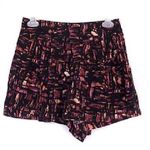 Forever 21 Black Pink Aztec Boho High Waisted Waist Rise Shorts JUNIORS Small S Photo 0