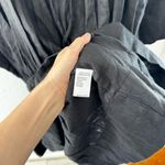 Brochu Walker Black St. Tropez Waist Chest Tie Eyelet Collar Oversized Dress M Photo 11