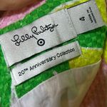 Lily Pulitzer by target flaming flamingo Fan dance shift dress Size 4 Photo 2