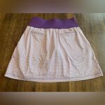 Puma Purple and White Pattern Skort Photo 1