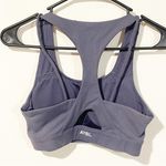 AYBL  Size Medium Blue Strappy Racerback Padded Support Sports Bra Athletic Photo 2