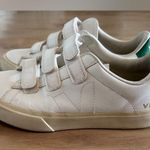 VEJA Recife Chromefree Leather Velcro sneakers Extra-White Emeraude size 8 Photo 9