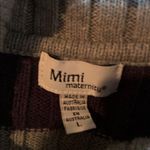 Mimi Maternity Striped Turtleneck Sweater L Pink Size undefined Photo 1