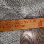 ROBERT KITCHEN Women's Shawl Collar Chunky Cardigan Sweater Beige Grey Size M Gray Size M Photo 3