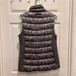 Calvin Klein Performance Womens Vest Puffer Down Quilted Silver Large Pockets Photo 7