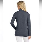 Travis Mathew NEW!  Womens S Crestview 1/4 Zip Vintage Indigo Heath Long Sleeve Photo 1