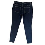 Maurice's Women's Jeans Dark Blue Jeans Size Large 34 x 28 Skinny Jeans Photo 2
