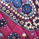 Vera Bradley  Pink and Blue Floral Paisley Clutch Photo 2
