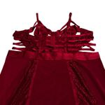 Torrid Curve Red Mesh Lace Cage Cutout Underwire Chemise Lingerie Size 5X Photo 7