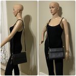 Valentino Garavani  Black Crossbody Bag with Gold Accents Photo 14