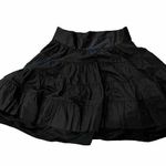 Sandro Fanfan Ruffle-detail Cotton Mini Skirt In Black Size 2 FR / US 6 Photo 7
