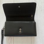 Montana West Embroidered Studded Black Leather Wristlet Wallet Western Rodeo Photo 1