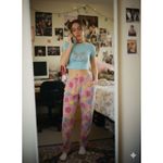 Joe Boxer Size Medium  Y2K Style Smiley Face Pajama Pants Photo 1