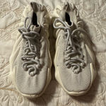 Yeezy  Cream Lace-Up Sneakers Photo 0
