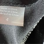 Karl Lagerfeld black and white pearl neckline shift dress size 4 Photo 6