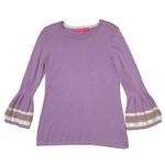 Lilly Pulitzer Lily Pulitzer Callee Lilac Freesia Crewneck Sweater Sz S Women Photo 0
