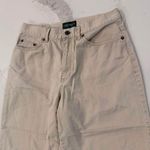 Ralph Lauren Lauren Jeans Co.  High Rise Cropped Capri Khaki Jeans Women’s 8 Tan Photo 1