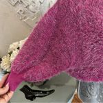 Anthropologie  Maeve Pink Fuzzy Sweater Size XXS Photo 4