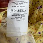 Anthropologie Favorite Daughter Dress Medium Yellow Floral Shirt Style New Photo 9