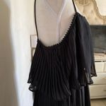 ZARA  Black Mini Pleated Dress Photo 7