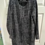 Gibson  Black and White Lined Wool Blend Checked Coat - Size XL - EUC Photo 0