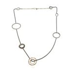 Chico's Vintage  Silver Tone Inspirational 42” Necklace Photo 1