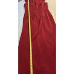 KLEINFELD Formal Dress Sz 6 Gown Bridesmaid Prom Holiday Burgundy Red Party EUC Photo 15