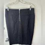 Michael Kors  Black Pencil Skirt with Zipper Details Photo 2