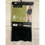 Cuddl Duds Women's Black Long Sleeve Bodysuit Size S Snap Closure Photo 1