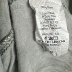 Jella Couture Jella Coutour olive green acid washed off shoulder top size medium Photo 4