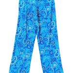 Victoria's Secret Victoria’s Secret Swim Cover Up Pants Size Medium Blue Sheer Paisley Pool Beach Photo 4