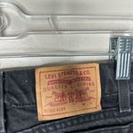 Levi's Vintage 90s 1990s Black Straight Leg Jeans 26’ Photo 3
