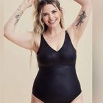 KNIX The Papaya Bodysuit Black Women’s Thong Large + Photo 0