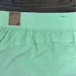 ASICS  Woven Run Short With Curve Yoke‎  - Size XL - Patterned Neon Green - NWT Photo 9